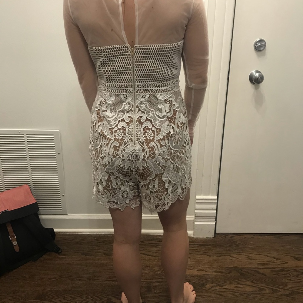 Blithe NWT White Romper - Picture 5 of 5